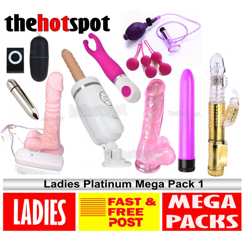 LADIES PLATINUM PACK 1 SEX TOY MEGA PACK